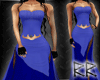 RR* Split Gown Blue
