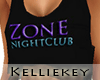 ZONE nightclub t-shirt