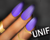 $Lilac Nails+ Rings