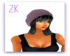 Zoe's Purple Hat (Black)