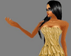 golden dress bm