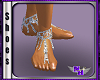 (1NA) Diamond Anklets
