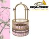 RealTree Pink Baby Crib