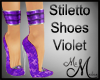 MM~ Purple Spike Shoes