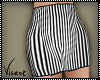  Skirt {Stripe} B&W