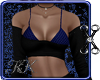 KK Macey Top Blk/Blue