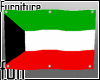 foh Kuwait Flag On Wall