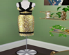 :3 Mannequin Gold Dress