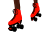Red Derby Skates