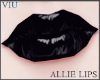v. Allie Black Lip Vinyl
