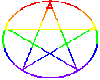 Rainbow Pentagram