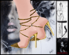 Ts Tacy Gold Heels