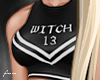 f. witch 13 cheer top
