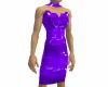 AYT Purple PVC Dress M
