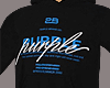 Black Purple Hoodie