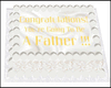 Congrats Dad Sheet Cake