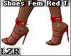 Shoes Fem Red *T