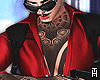 Red Shirt + Tattoo.