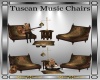 Tuscan Music Chairs