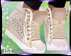 [LsT] Gold Wedge Sneaker