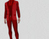 Mens Red Suit