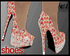 Flower Stamp Shoes 