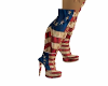 4th july flag boots1776