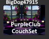 [BD]PurpleClubCouchSet