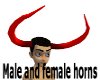 [LD] male female horns