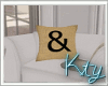 K. Scrabble Pillow; & 