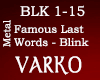 Famous Last Words-BLINK