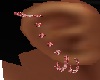 earrings R red diamonds