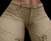 Tight Fittin Jeans-Khaki
