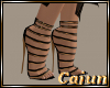 Gilded Black Heel