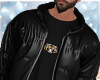 Black Puff Hoodie