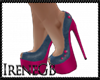 [IR]J.Heart Purple shoes