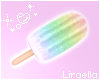 Pastel Rainbow Popsicle