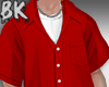 Shirt Button Red
