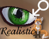 Realistic Green Eyes