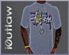 {$} Grey Stussy Tee