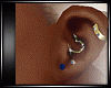 GOLD STUD EARRINGS