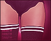 ɳ White Lined Socks RL