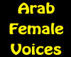 Arab Female Voices VB