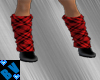 ~J~ RPlaid warmer boots
