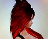 red/black hair