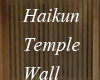 Japan Tempel Haiku Wall