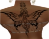 Butterfly angel back tat