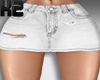 Skirt Jeans White RLL