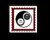 ying yang stamp