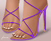 f. purple tie up heels